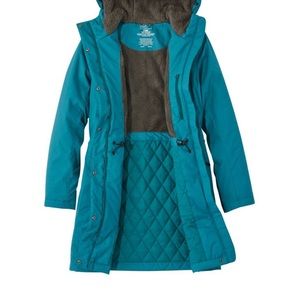 LL Bean Petit Small Cayenne Winter Coat